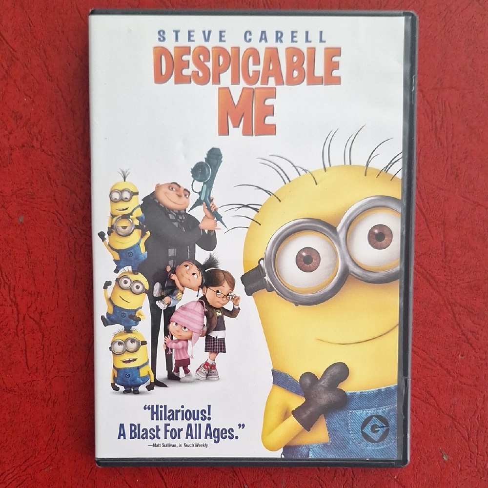 Universal Despicable Me DVD - Yellow and Black